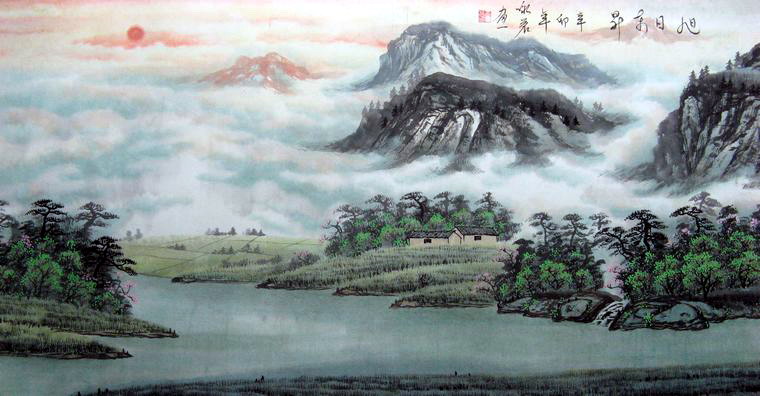 中国山水画作品欣赏